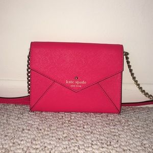 Kate Spade Red Cross Body Clutch/Purse